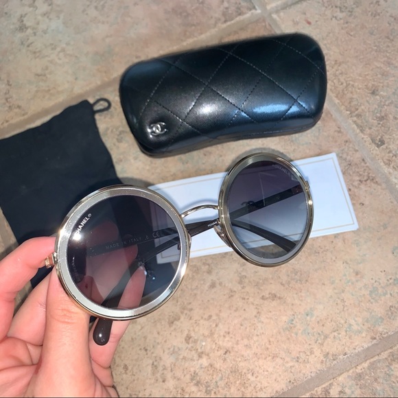 Brand New Authentic Chanel 4226 Round Sunglasses - Picture 6 of 7